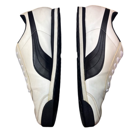 Men's Puma Roma Basic White/Black 
Size Men’s 11 Sneakers Shoes - Picture 1 of 6